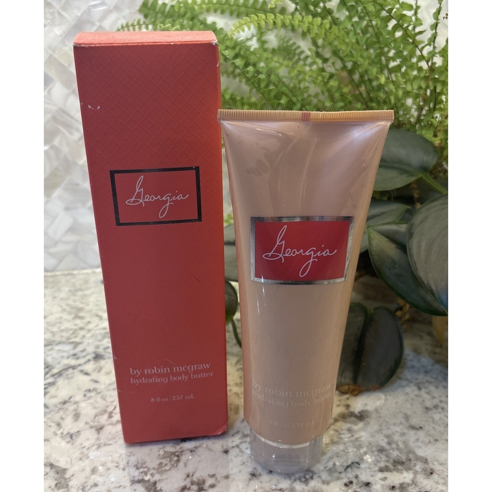 Georgia Hydrating Body Butter by Robin McGraw‎ 8 Oz New Sealed
